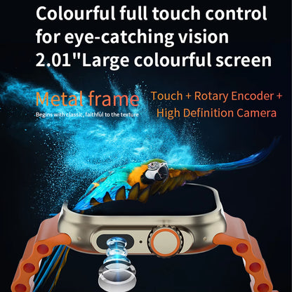 2025New Smart Watch Photo Function GPS NFC Bluetooth Call Blood Pressure Health Heart Rate Waterproof Outdoor Sport Smart Watch